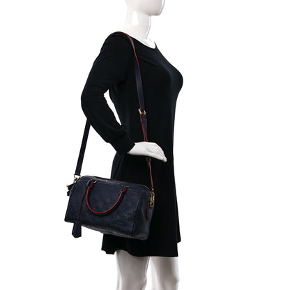 Louis Vuitton Empreinte Speedy Bandouliere 25 NM Marine Rouge 2 of 8