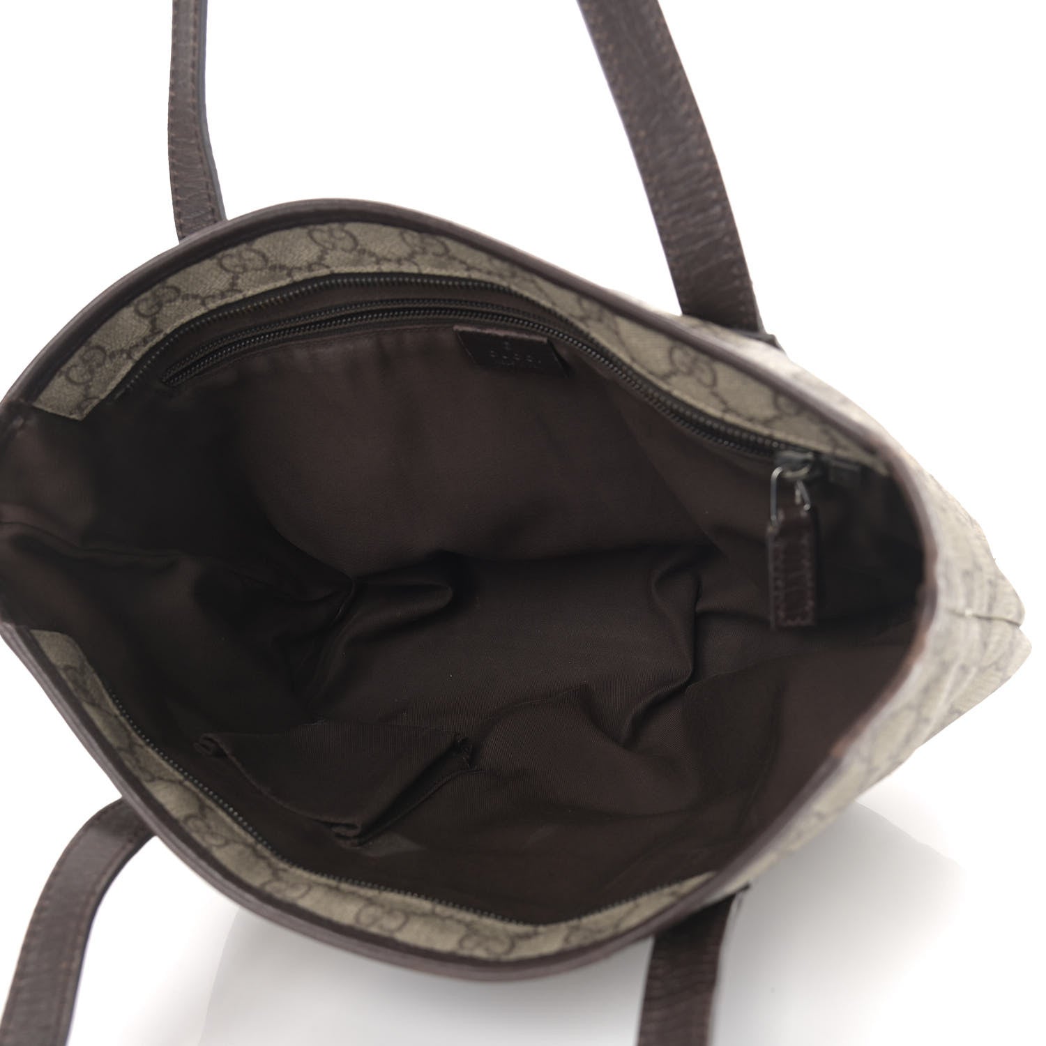 Gucci GG Supreme Monogram Small Joy Tote Dark Brown 5 of 16