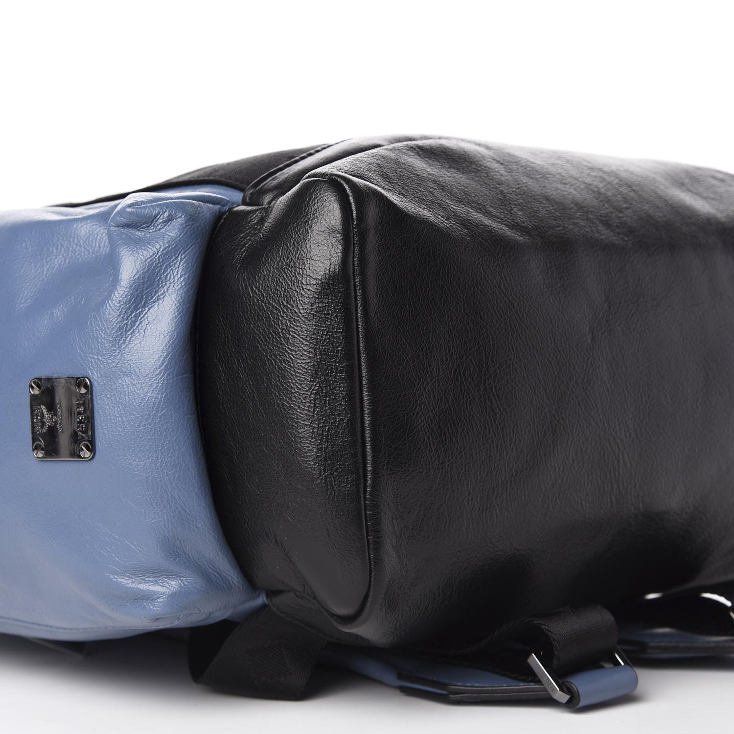MCM Vintage Lambskin Medium Stadt Backpack Luft Blue 5 of 9