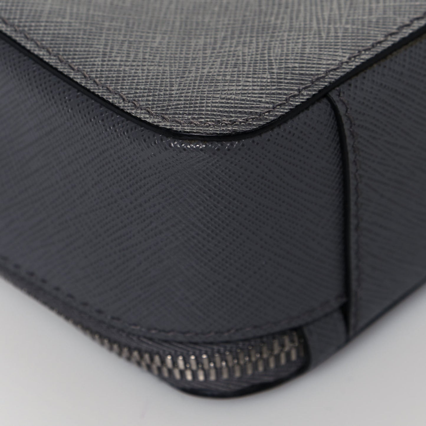 Saffiano Travel Medium Brique Crossbody Bag Marmo