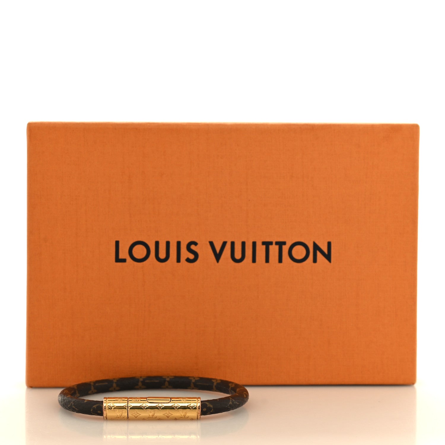Louis Vuitton Monogram LV Confidential Bracelet 17 5 of 5