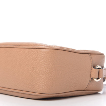 Gucci Pebbled Calfskin Small Soho Disco Bag Rose Beige 7 of 9