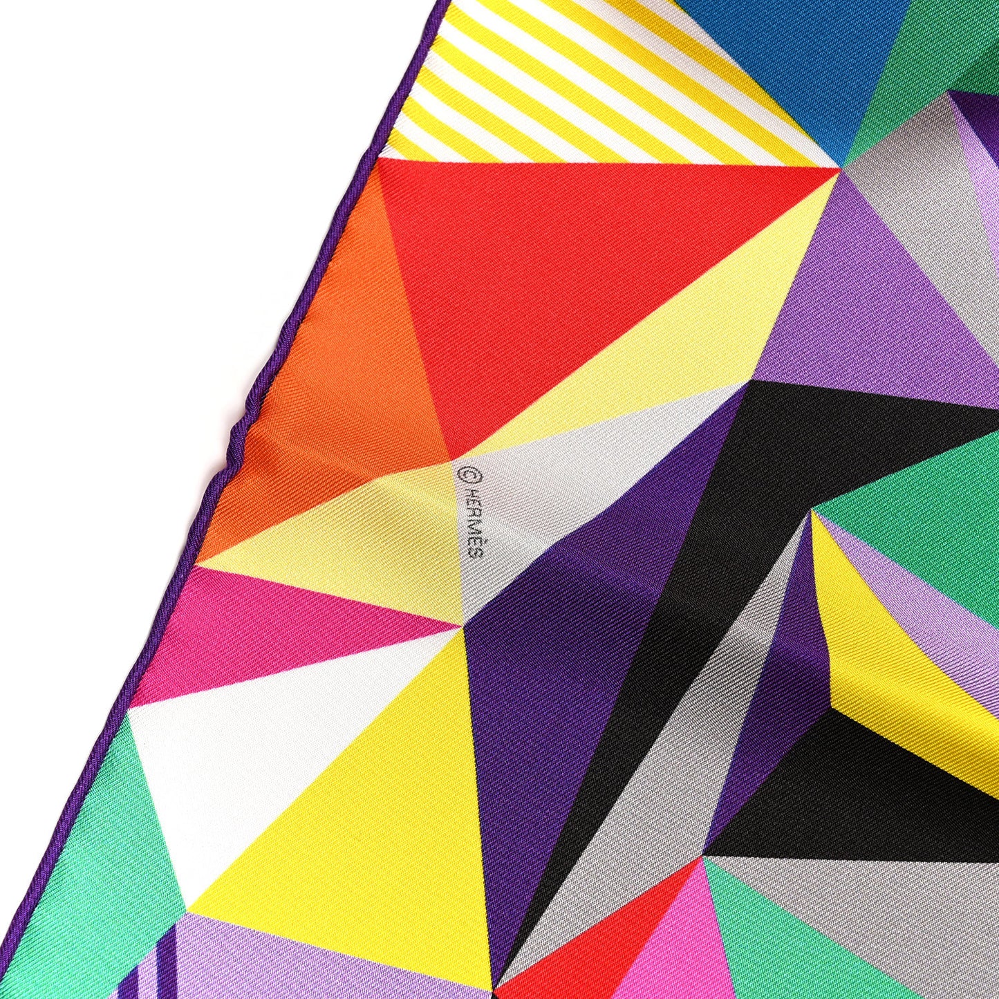 Silk Les Faceties De Pegase Scarf 90 Multicolor