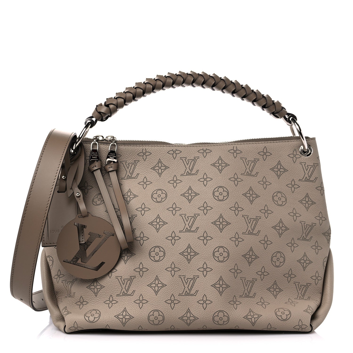 Louis Vuitton Mahina Beaubourg Hobo MM Galet 1 of 10