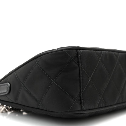 Prada Nylon Tessuto Impuntu Quilted Crossbody Bag Black 10 of 11