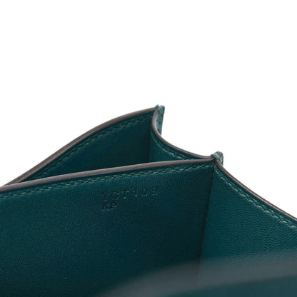 Hermes Epsom Enamel Constance 18 Vert Bosphore 9 of 10