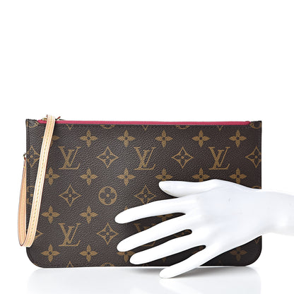 Louis Vuitton Monogram Neverfull MM GM Pochette Pivoine 2 of 6