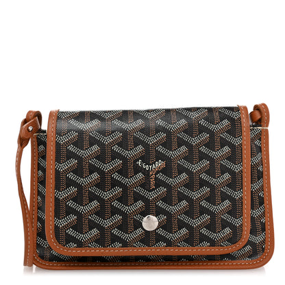 Goyard Goyardine Plumet Wallet Clutch Black Gold 1 of 12