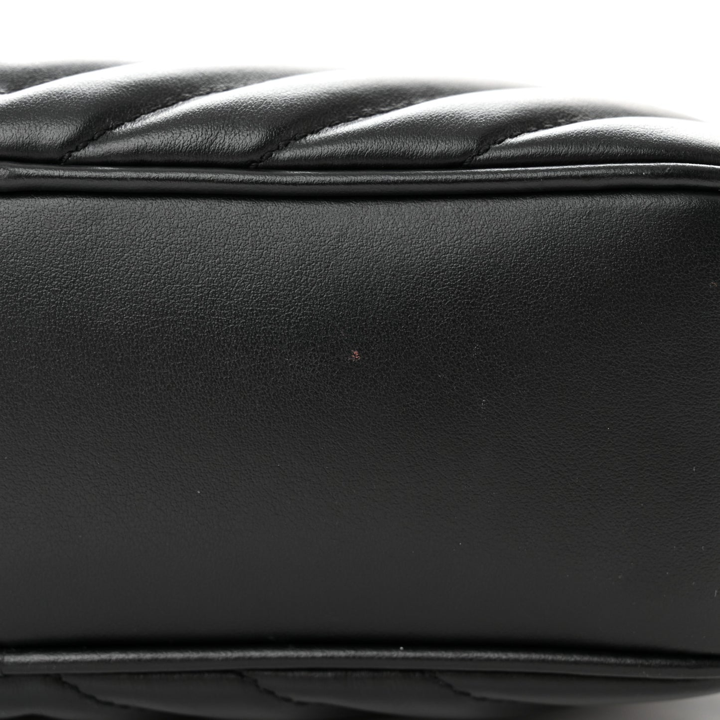 Calfskin Matelasse Monogram Lou Camera Bag Black