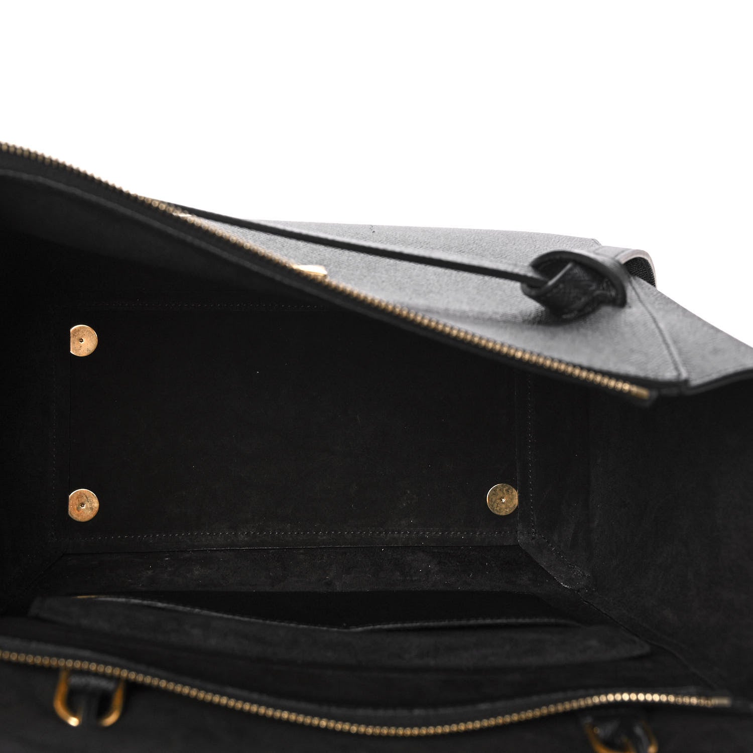 Celine Grained Calfskin Mini Belt Bag Black 5 of 11