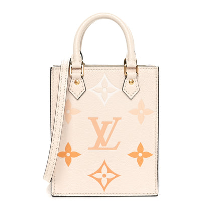 Louis Vuitton Empreinte Monogram Giant By The Pool Petit Sac Plat Cream Saffron 1 of 11