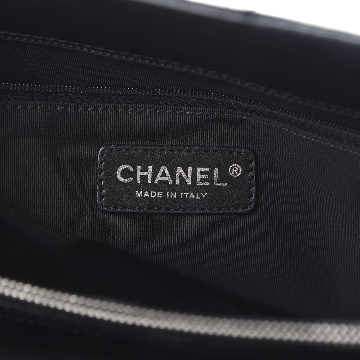 Chanel Caviar Quilted Grand Shopping Tote GST Black 6 of 14