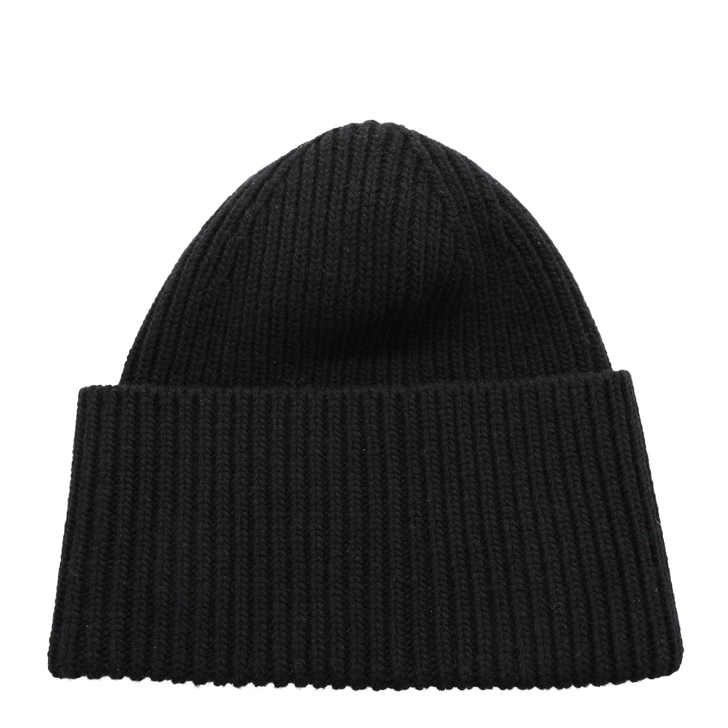 Wool LV initials Monogram Beanie Hat Black