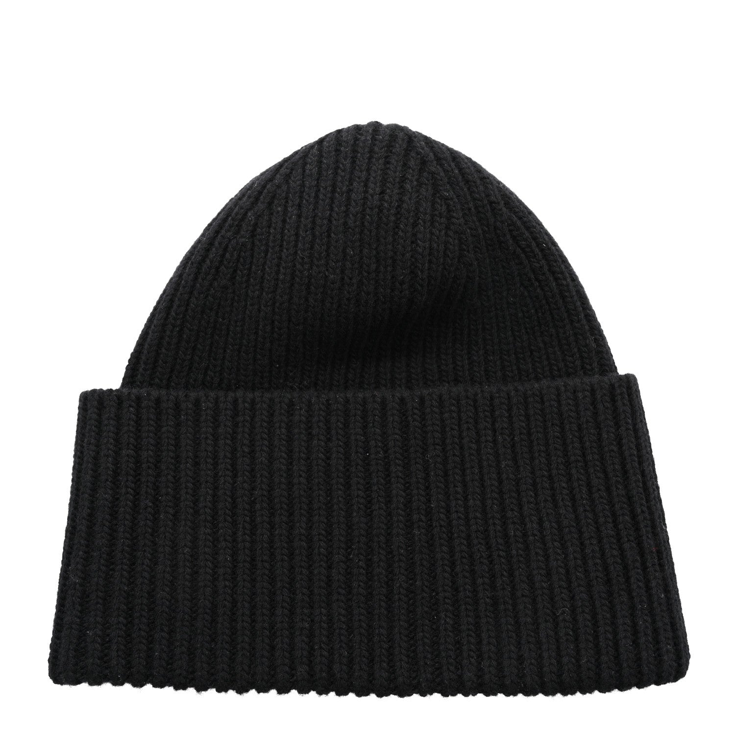 Louis Vuitton Wool LV initials Monogram Beanie Hat Black 3 of 5