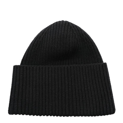 Louis Vuitton Wool LV initials Monogram Beanie Hat Black 3 of 5