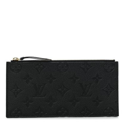 Louis Vuitton Empreinte Felicie Chain Wallet Zippered Insert Black 1 of 8