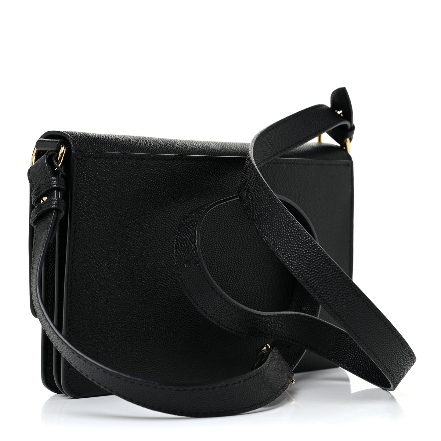 Grained Calfskin Albion TB Bag Black