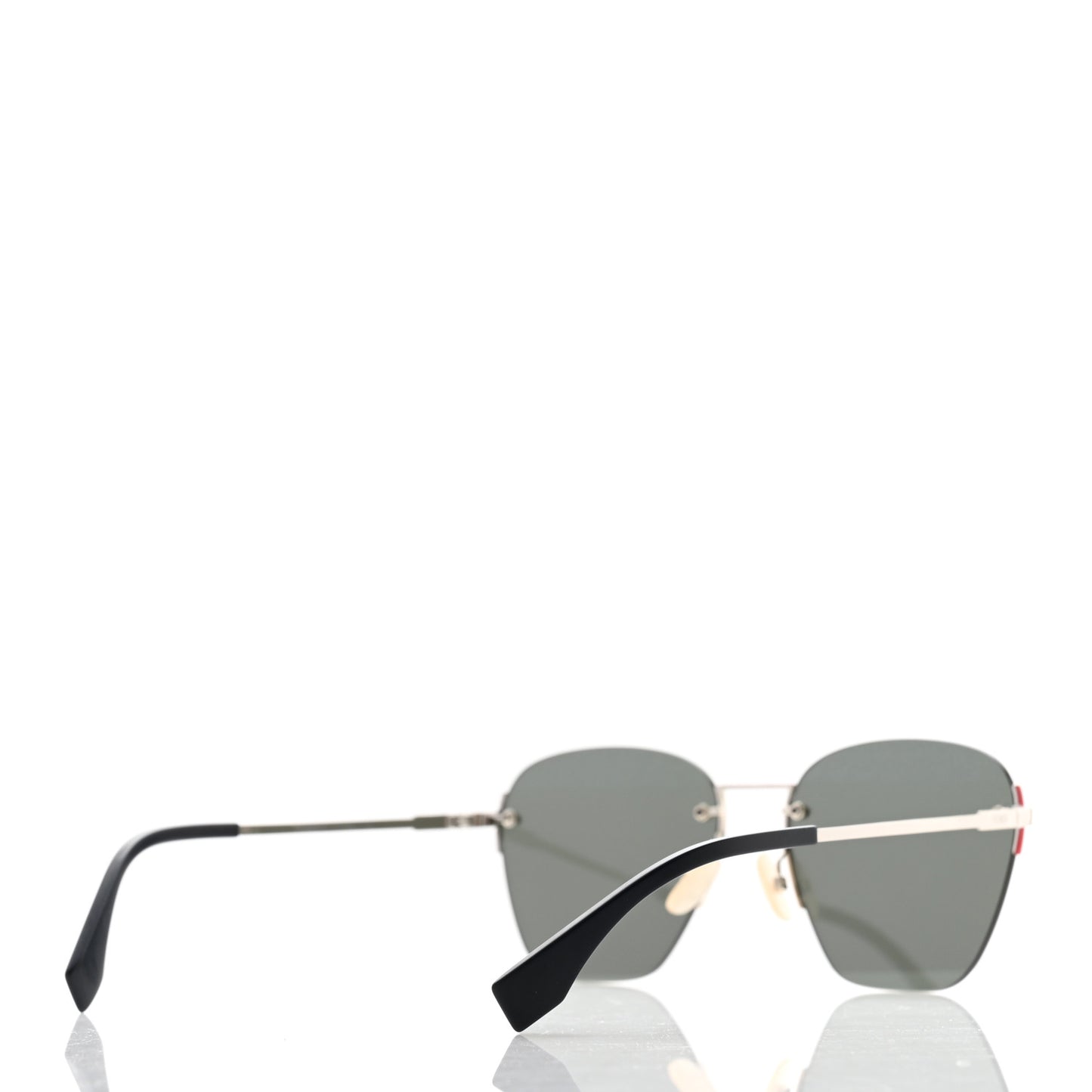 Metal Mirrored Sunglasses FF M0057/S Silver