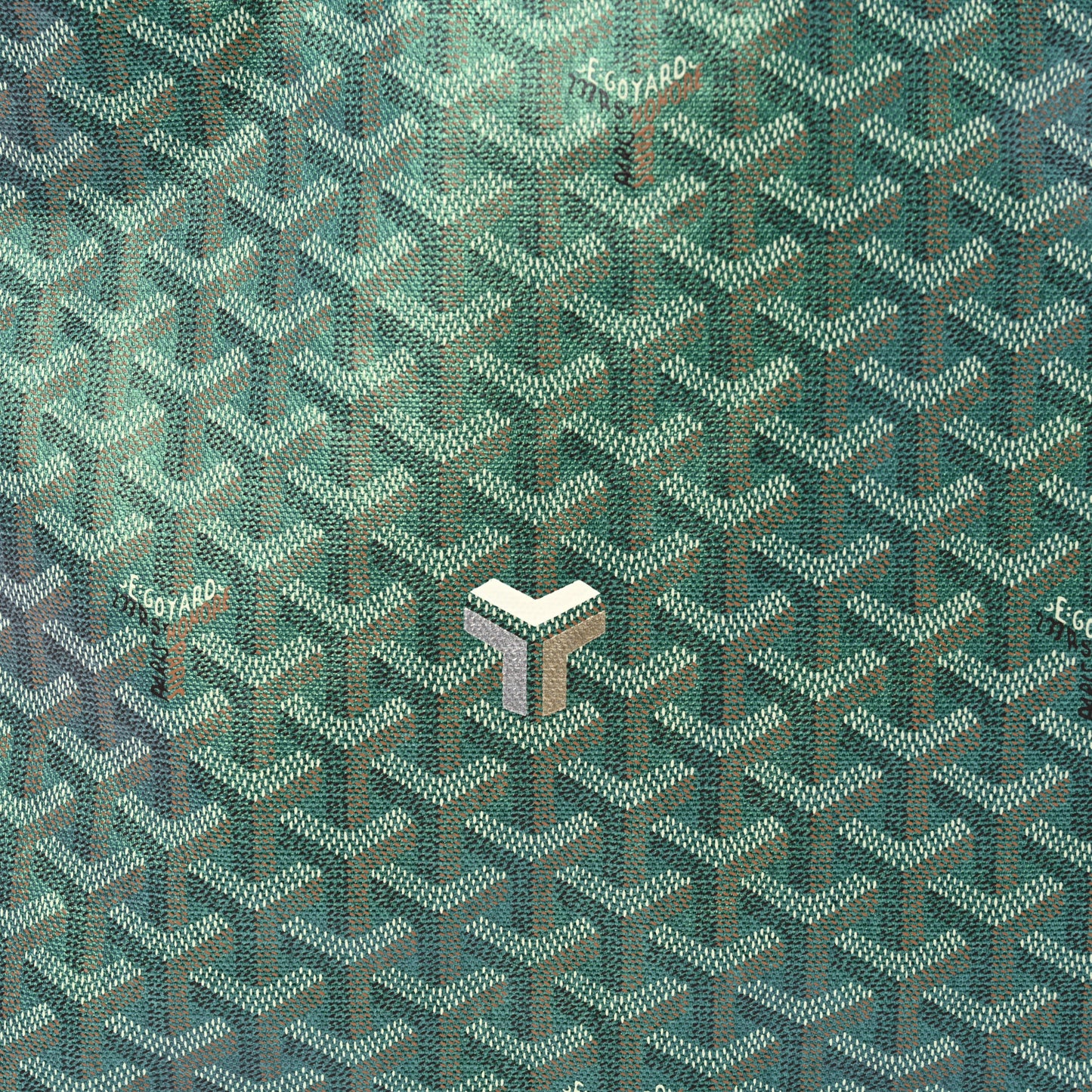 Iridescent Goyardine Boheme Hobo Pearly Green