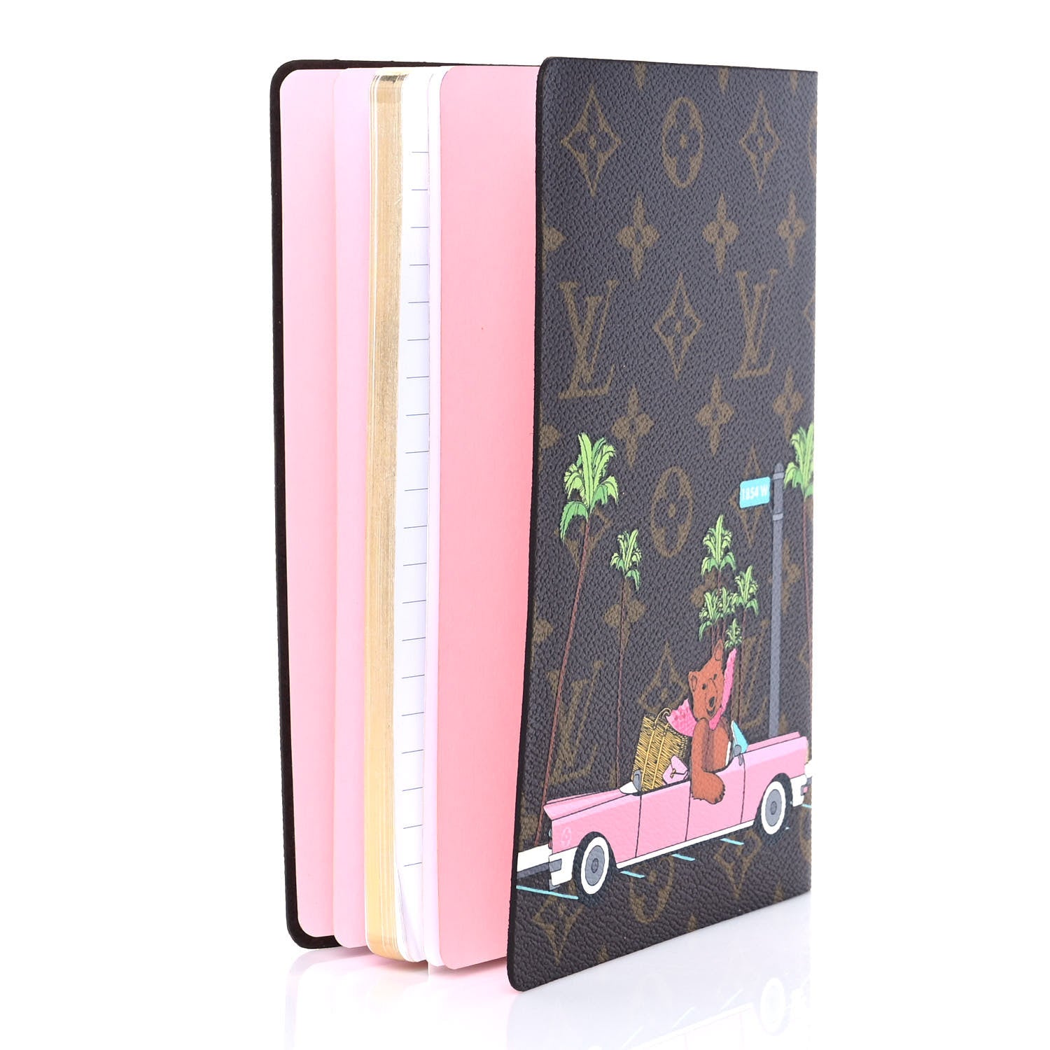 Louis Vuitton Monogram 2021 Christmas Animation Hollywood Clemence Notebook MM 3 of 10