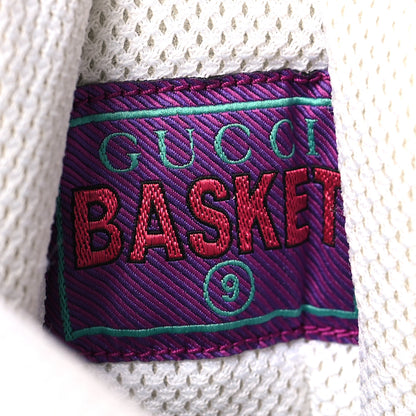 Gucci Demetra Mens Basket High Top Sneakers 9 Great White 7 of 10