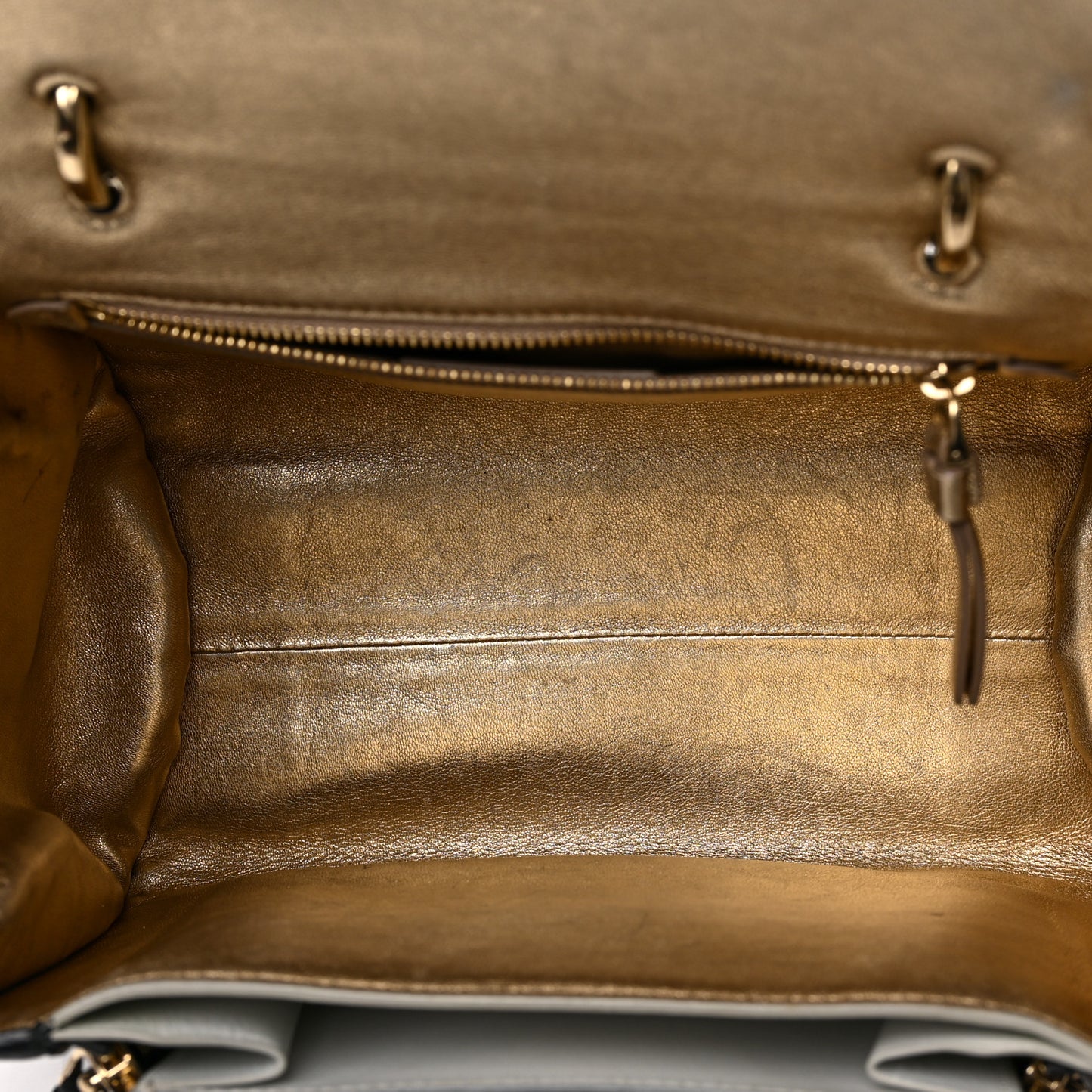 Calfskin Sofia Rainbow Top Handle Bag Black