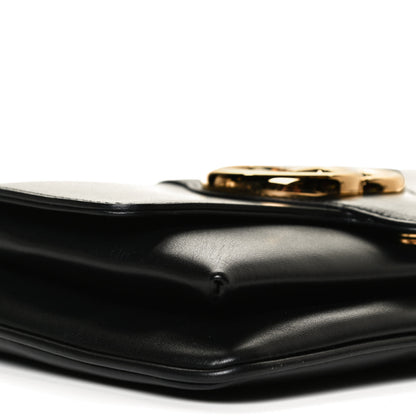 Gucci Vitello Palmellato Lux Small Arli Flap Shoulder Bag Black 10 of 13