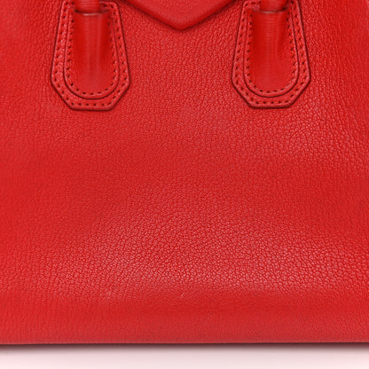 Givenchy Sugar Goatskin Mini Antigona Red 17 of 17
