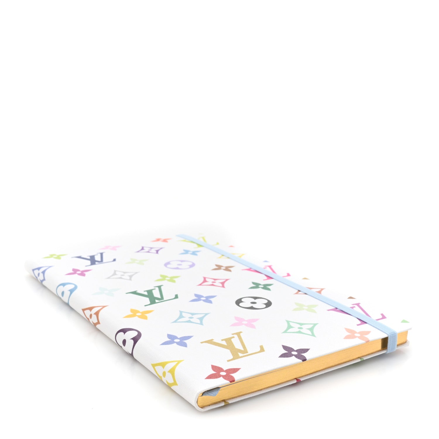 Louis Vuitton LV x TM Monogram Multicolor Jane Notebook MM White