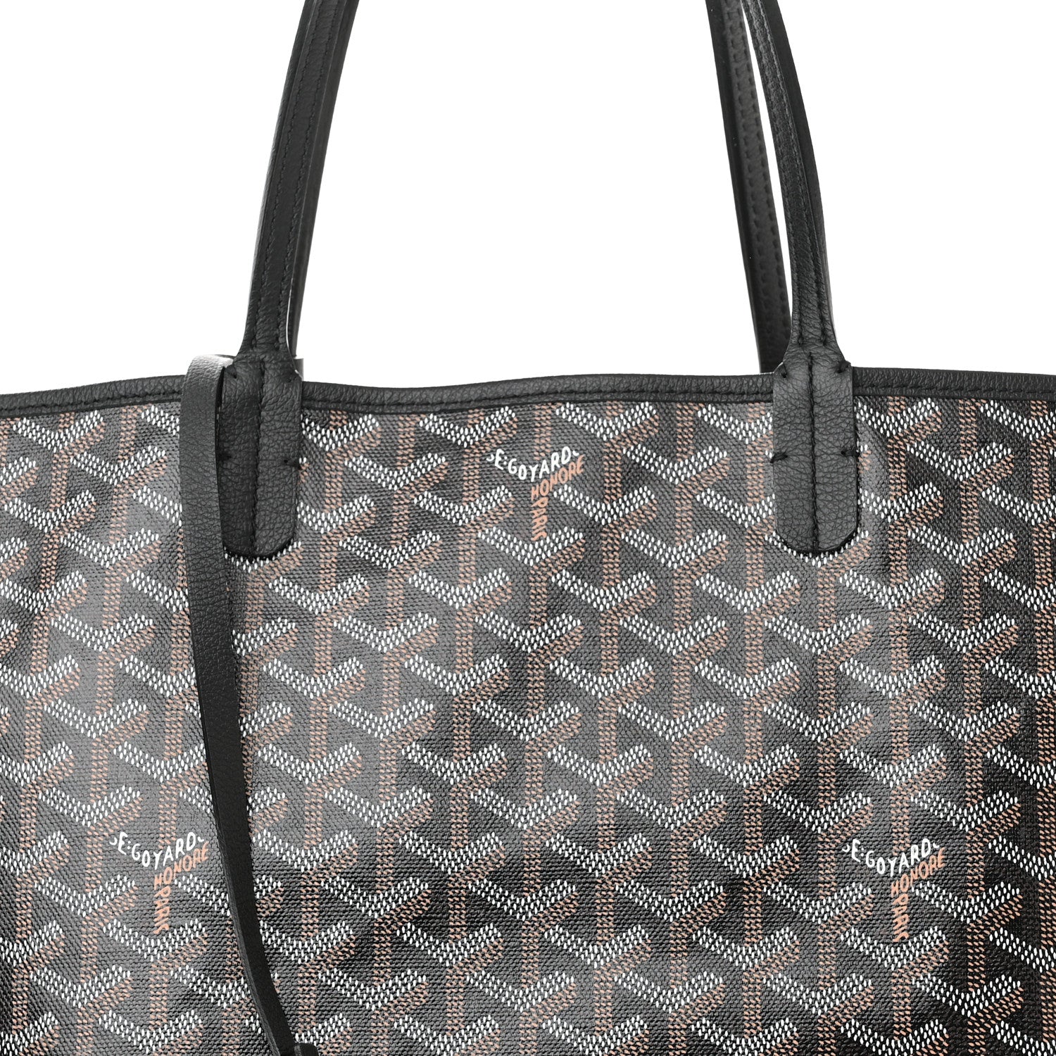 Goyard Goyardine Saint Louis PM Black 8 of 10