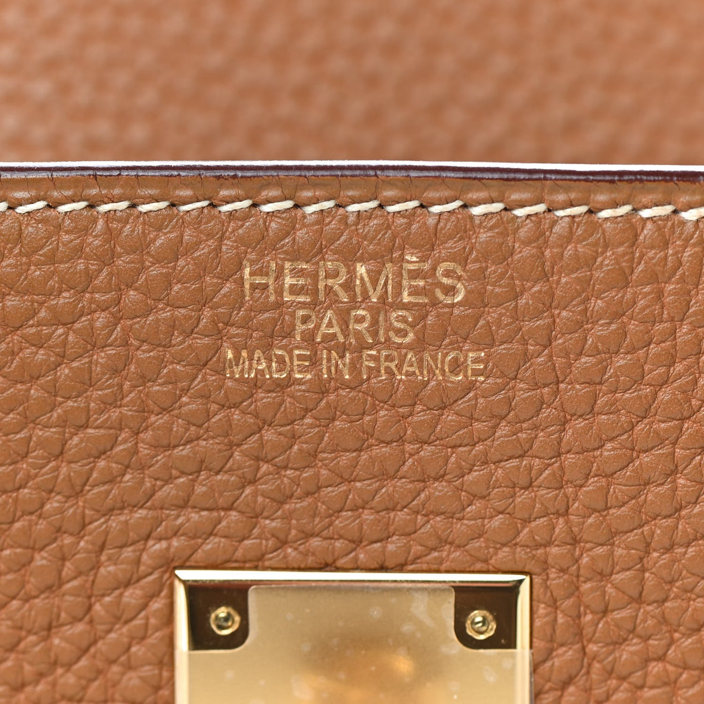 Togo Birkin 35 Gold