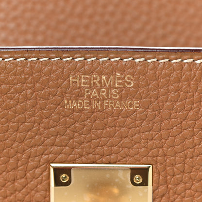 Hermes Togo Birkin 35 Gold 25 of 37