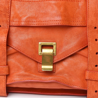 Proenza Schouler Lambskin Medium PS1 Satchel Orange Pepper 13 of 13