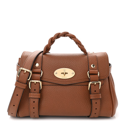 Mulberry Heavy Grain Mini Alexa Chestnut 1 of 7