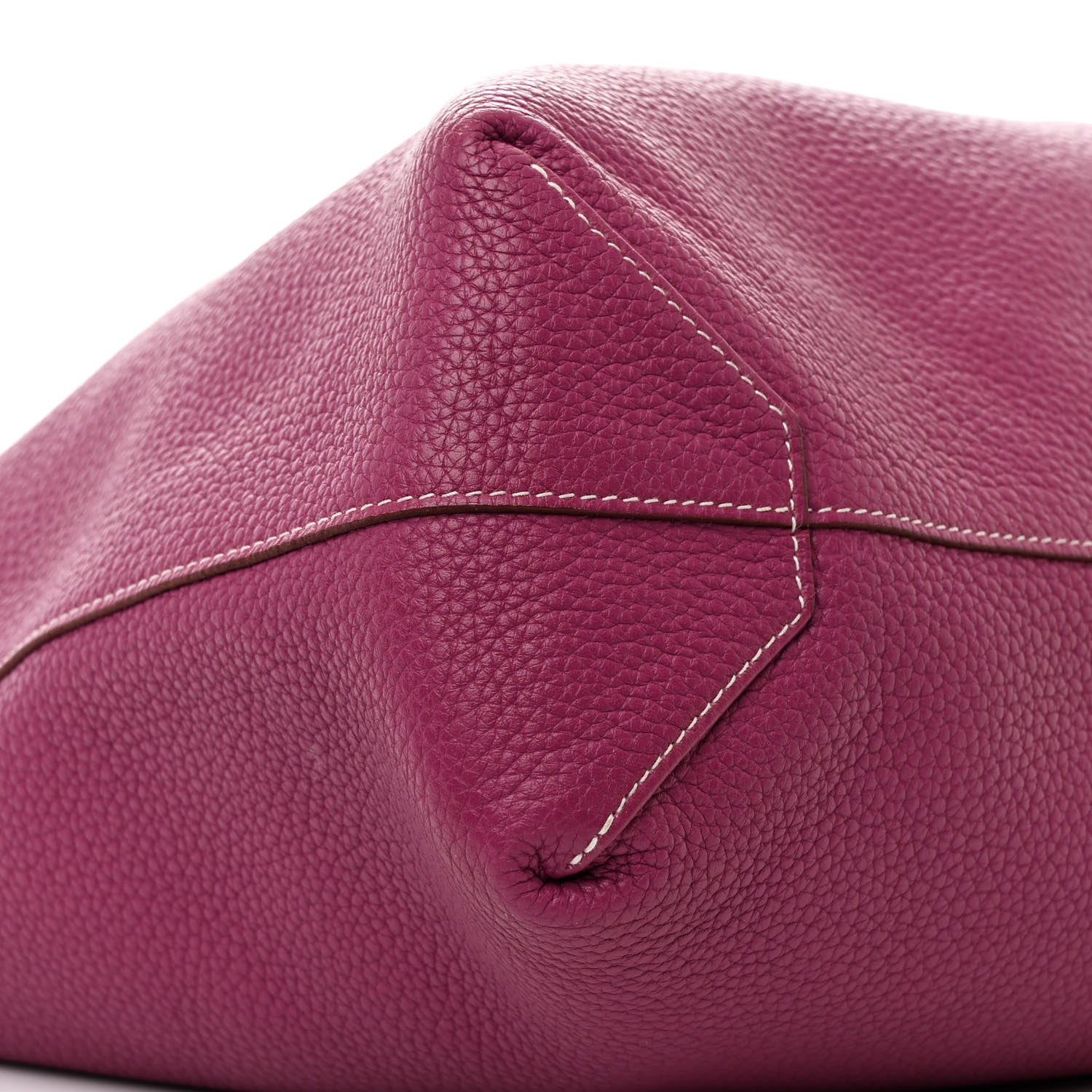 Hermes Taurillon Clemence Double Sens 36 Reversible Tote Marron Tosca 11 of 16