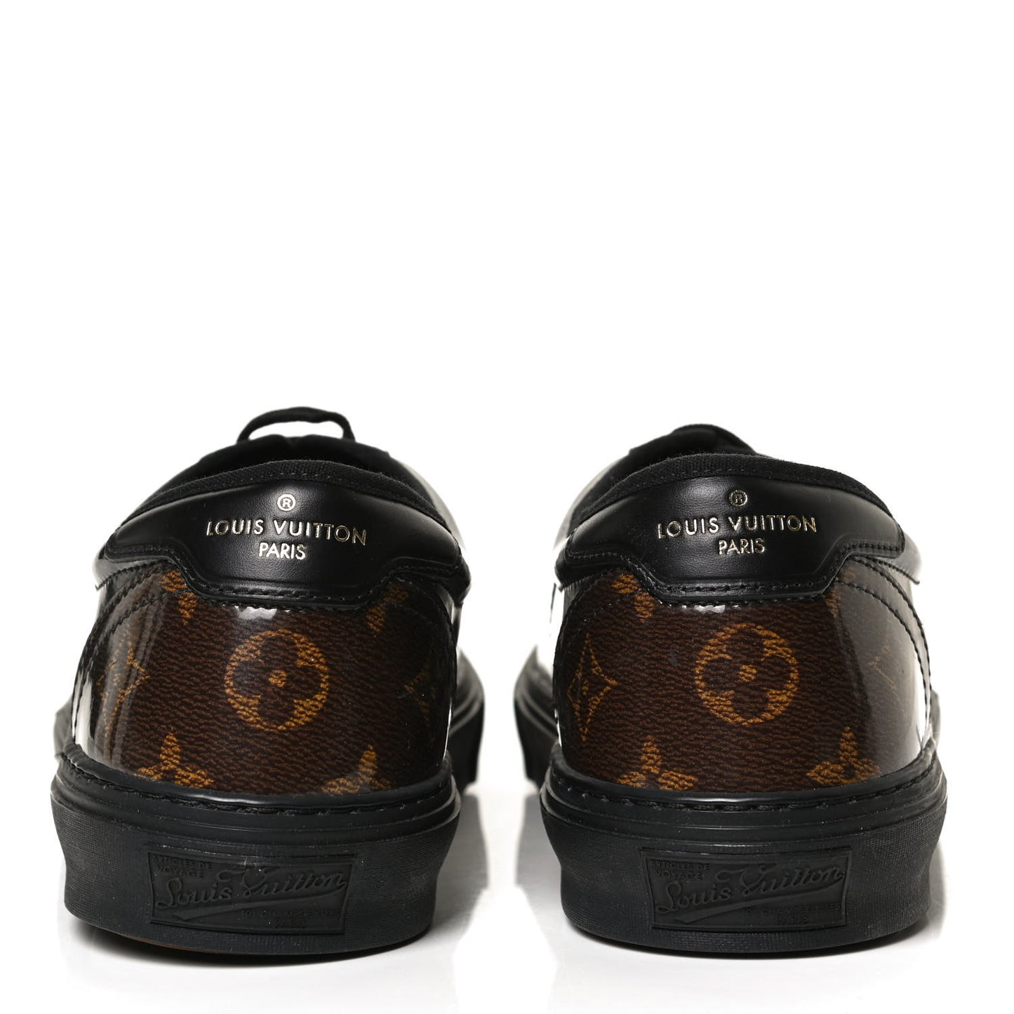 Monogram Eclipse Glazed Trocadero Richelieu Sneakers 8 Ebene