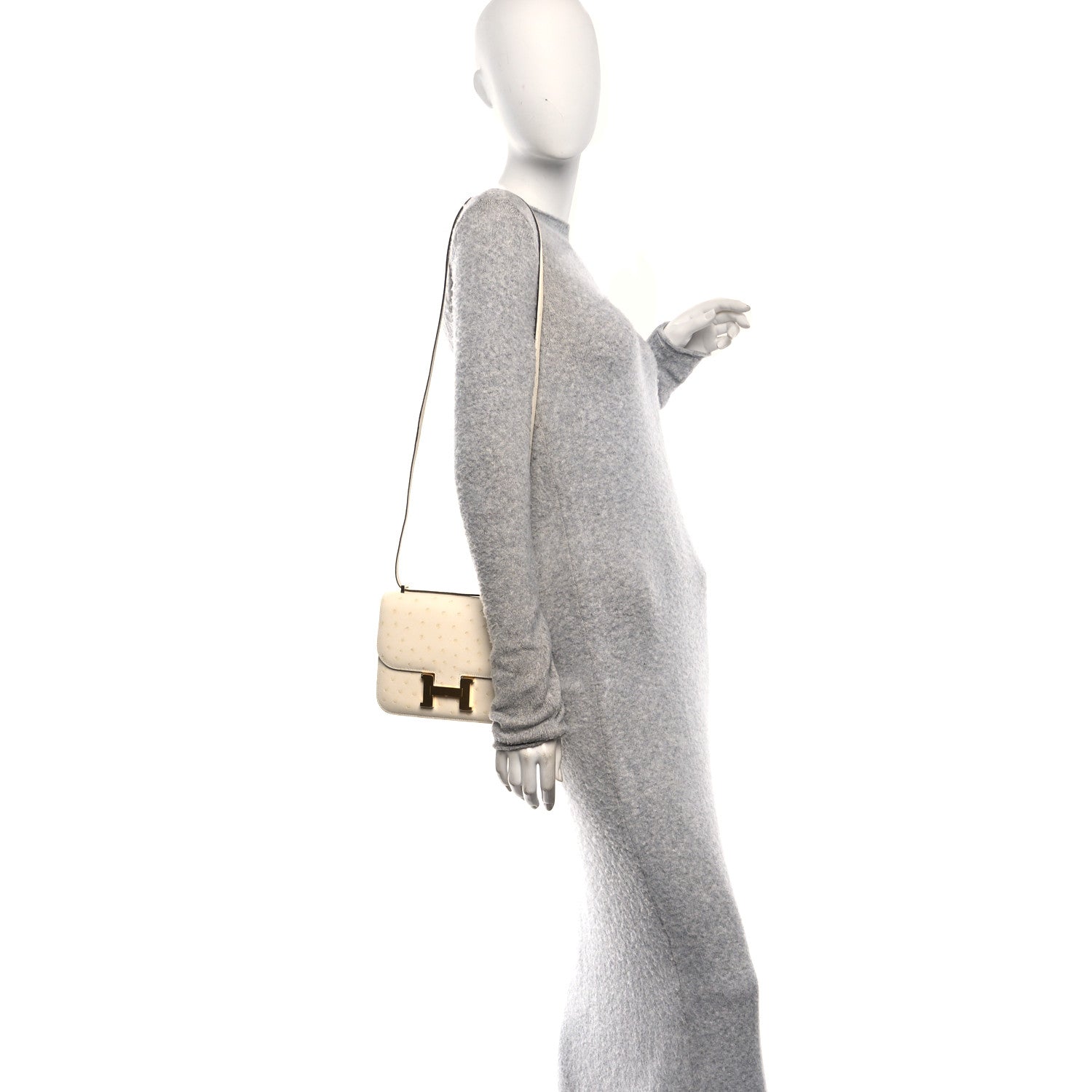 Hermes Ostrich Constance 18 Nata 2 of 12