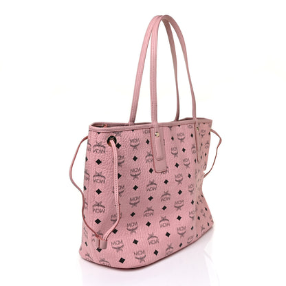 MCM Visetos Medium Liz Reversible Shopper Tote Soft Pink 2 of 8