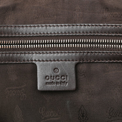 Gucci Monogram Medium Twins Tote Dark Brown 6 of 13