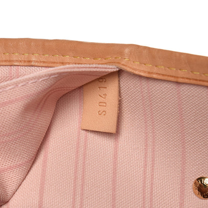 Louis Vuitton Damier Azur Neo Neverfull MM Rose Ballerine 9 of 12