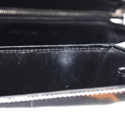 Celine Mirror Box Calfskin Medium Classic Box Flap Bag Silver 7 of 12