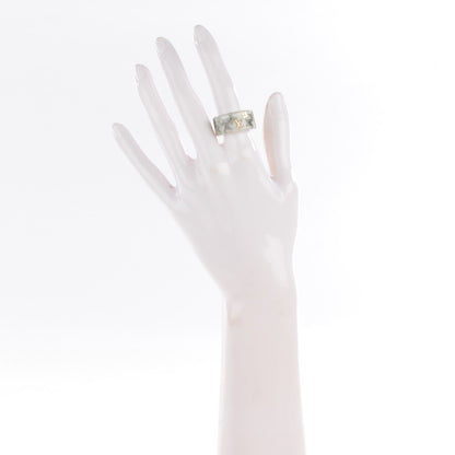 Louis Vuitton Resin Monogram Farandole Ring M 6.5 Grey 2 of 5