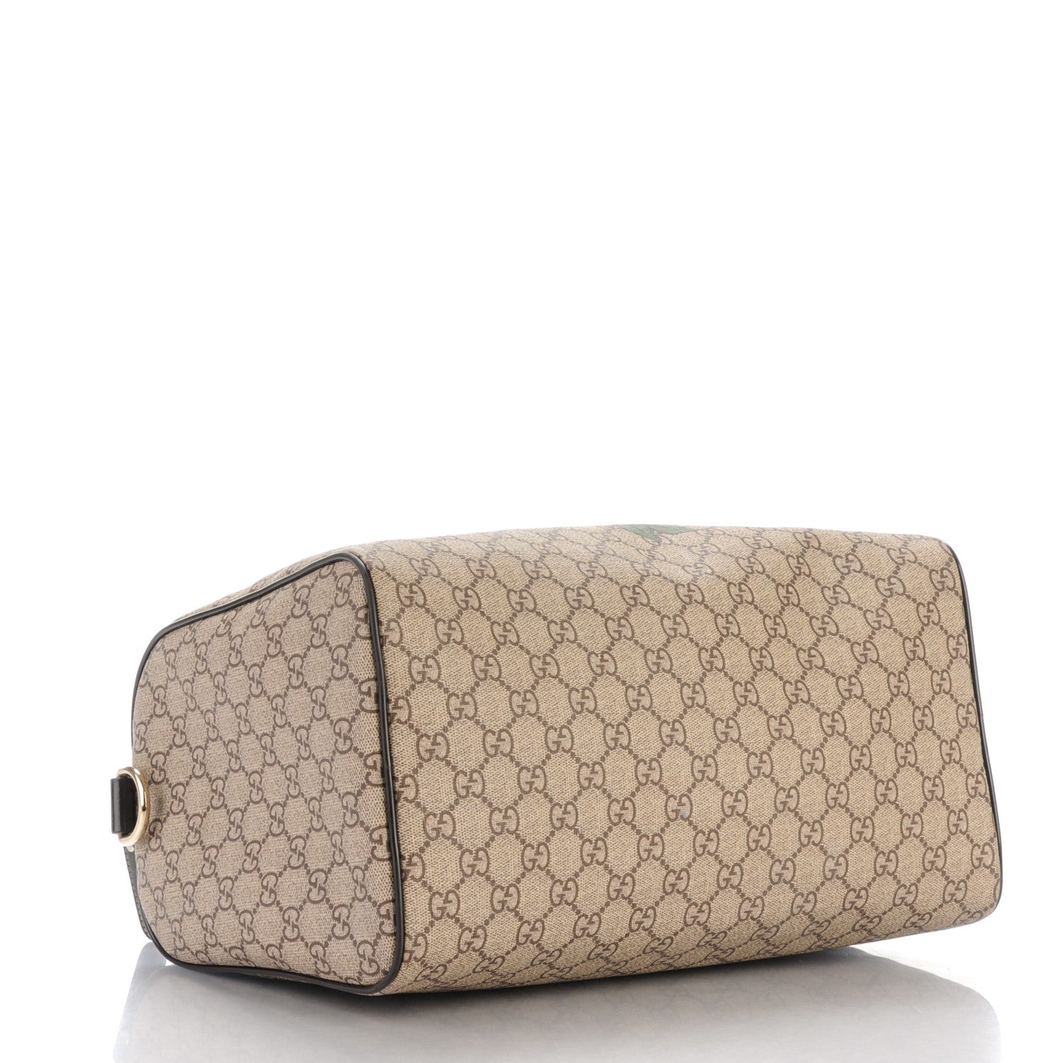Gucci GG Plus Monogram Tattoo Heart Medium Joy Boston Dark Brown 4 of 10