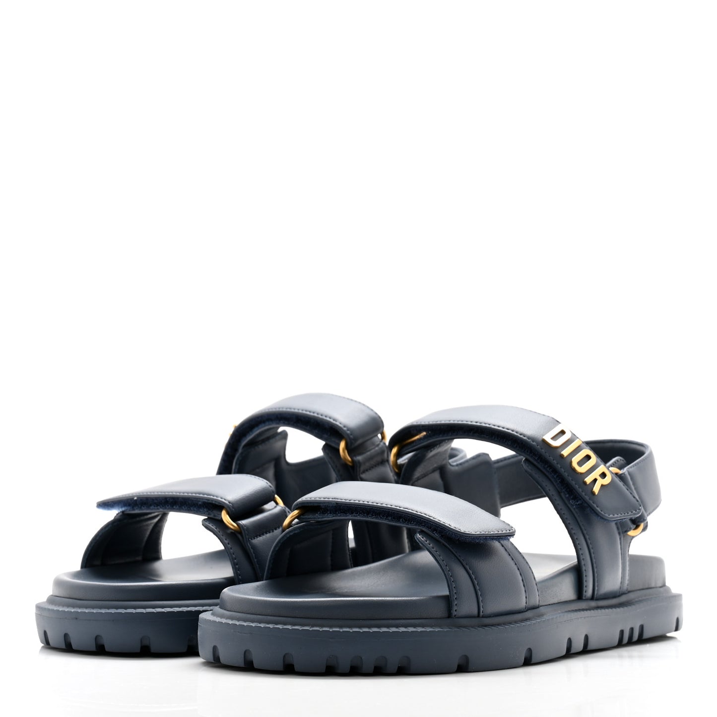 Lambskin Dioract 10mm Sandals 39 Pastel Night
