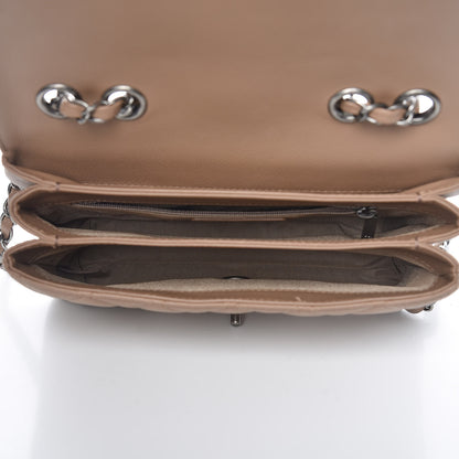 Chanel Caviar All About Flap Bag Beige 7 of 10