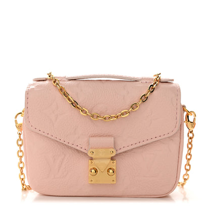 Louis Vuitton Empreinte Micro Metis Rose Pink 1 of 10