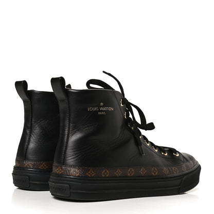 Louis Vuitton Monogram Stellar Sneaker Boots 36 Black 4 of 10
