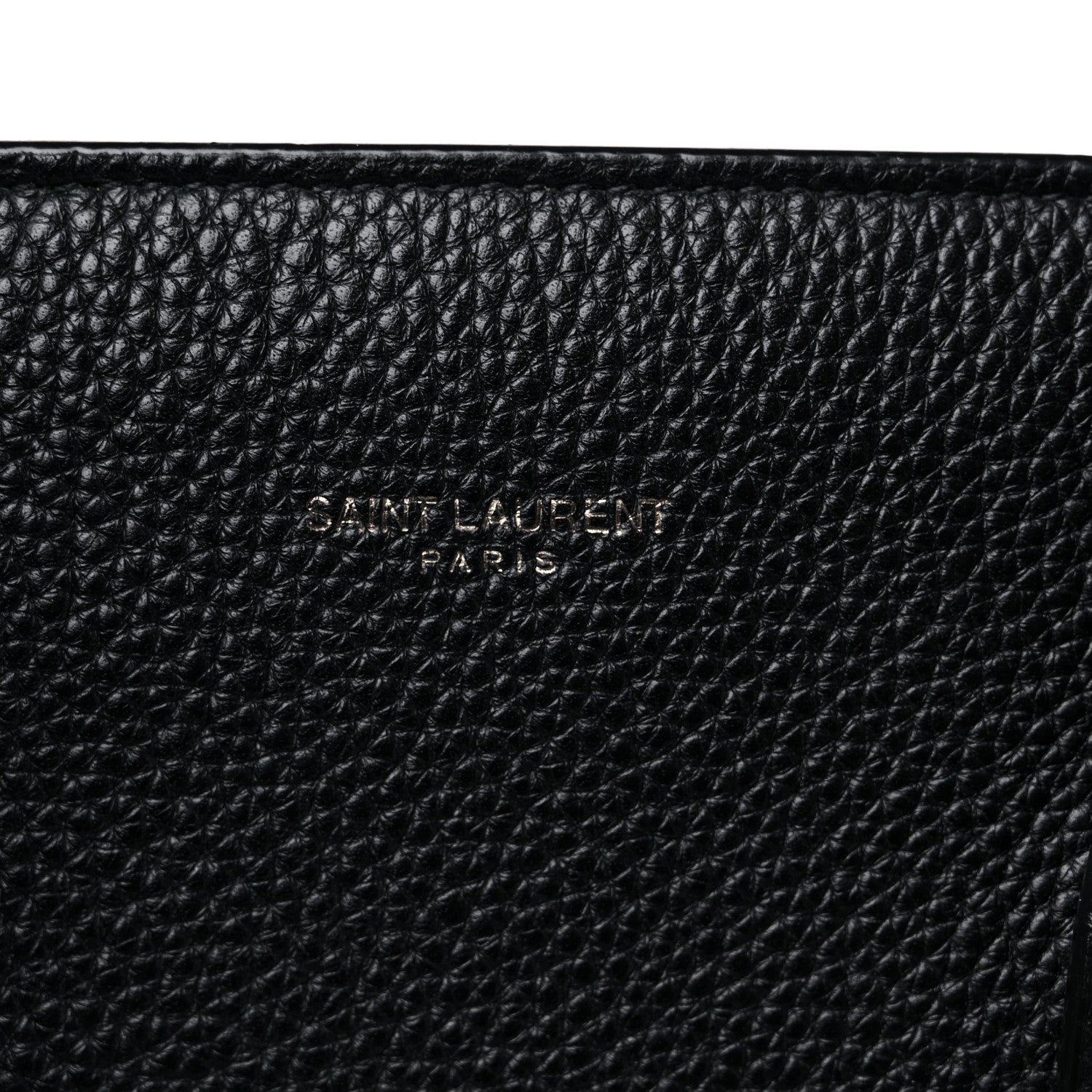 Saint Laurent Grained Calfskin Large Thin Sac De Jour Black 14 of 14