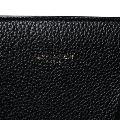 Saint Laurent Grained Calfskin Large Thin Sac De Jour Black 14 of 14