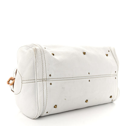 Chloe Calfskin Medium Paddington Satchel White 4 of 11